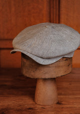 Gower Baker Boy - (Mid-Width) Denim Stripe