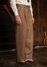 The Coleman Suit - Toasted Grain Herringbone