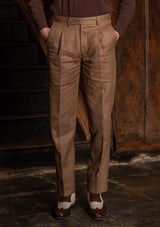 The Coleman Suit - Toasted Grain Herringbone