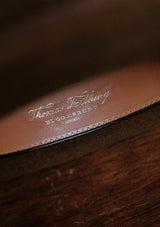 Lawson Open Crown Fedora - Tobacco