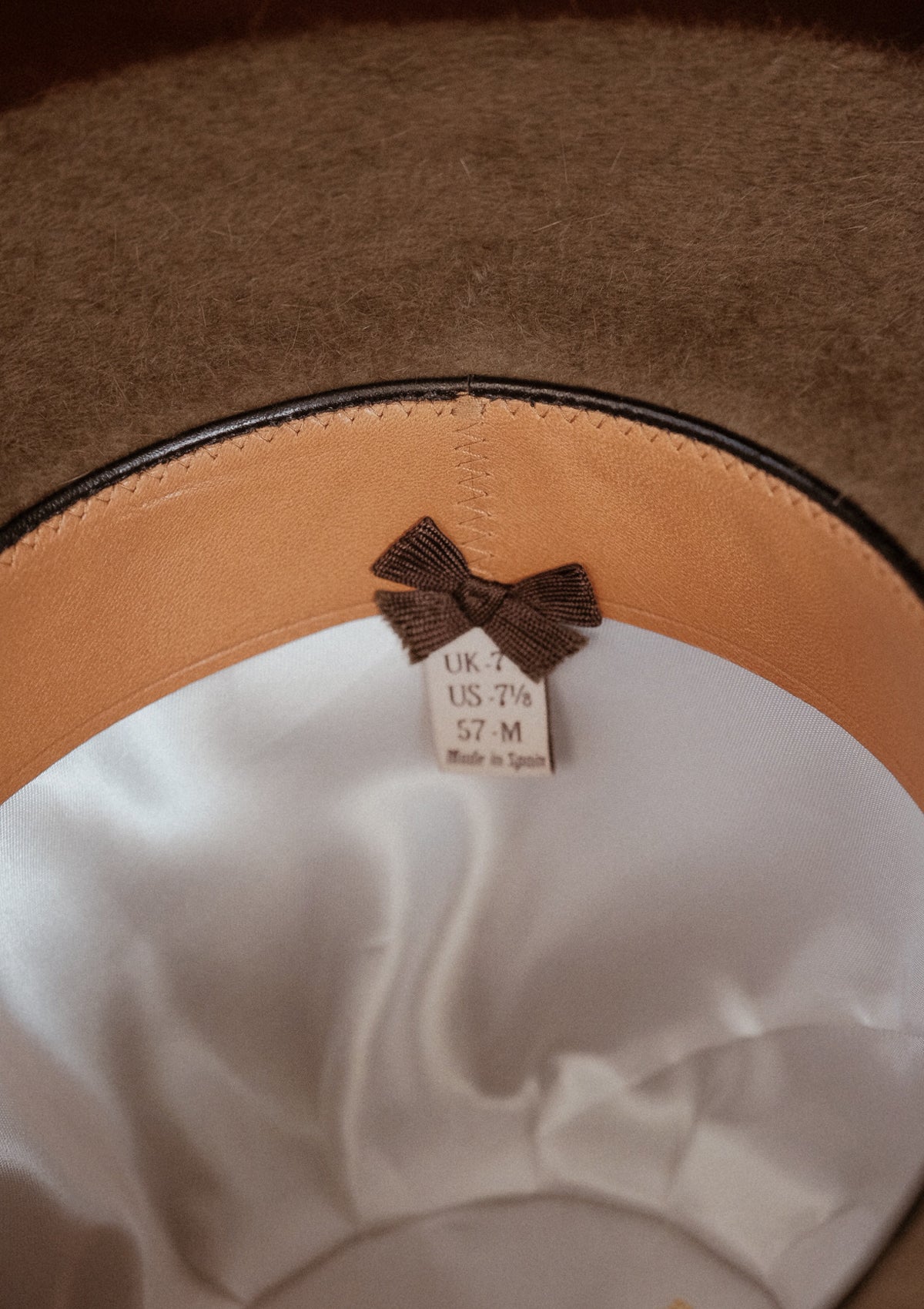 Lawson Open Crown Fedora - Tobacco