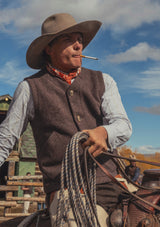 Pure Wool Vest - Hazel