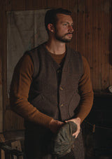 Pure Wool Vest - Hazel
