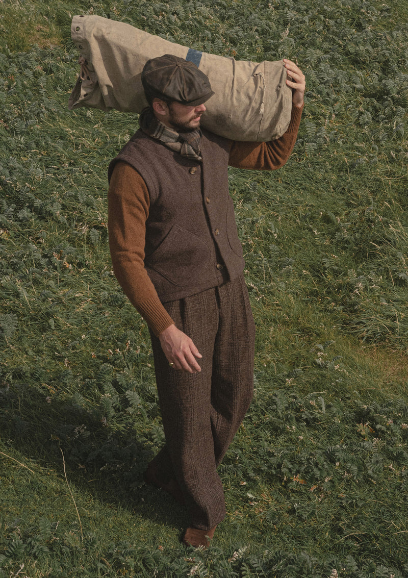 Pure Wool Vest - Hazel