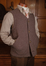 Pure Wool Vest - Hazel