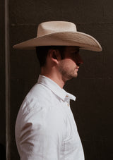 Wide Brim Western Straw Hat