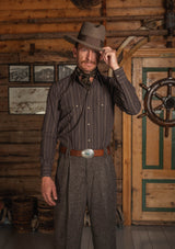 Western Spearpoint Japanese Cotton Shirt - Landry Trail