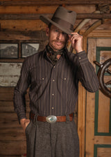Western Spearpoint Japanese Cotton Shirt - Landry Trail