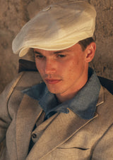 Stanton Baker Boy - (Wide-Width) White Linen