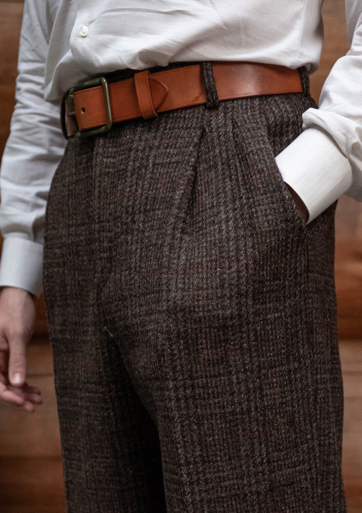 I AM DORK ''HARRIS TWEED TROUSERS''