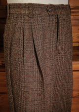 Woodrow Harris Tweed Clark Trousers - Dark Prince Of Wales