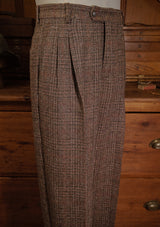 Woodrow Harris Tweed Clark Trousers - Dark Prince Of Wales