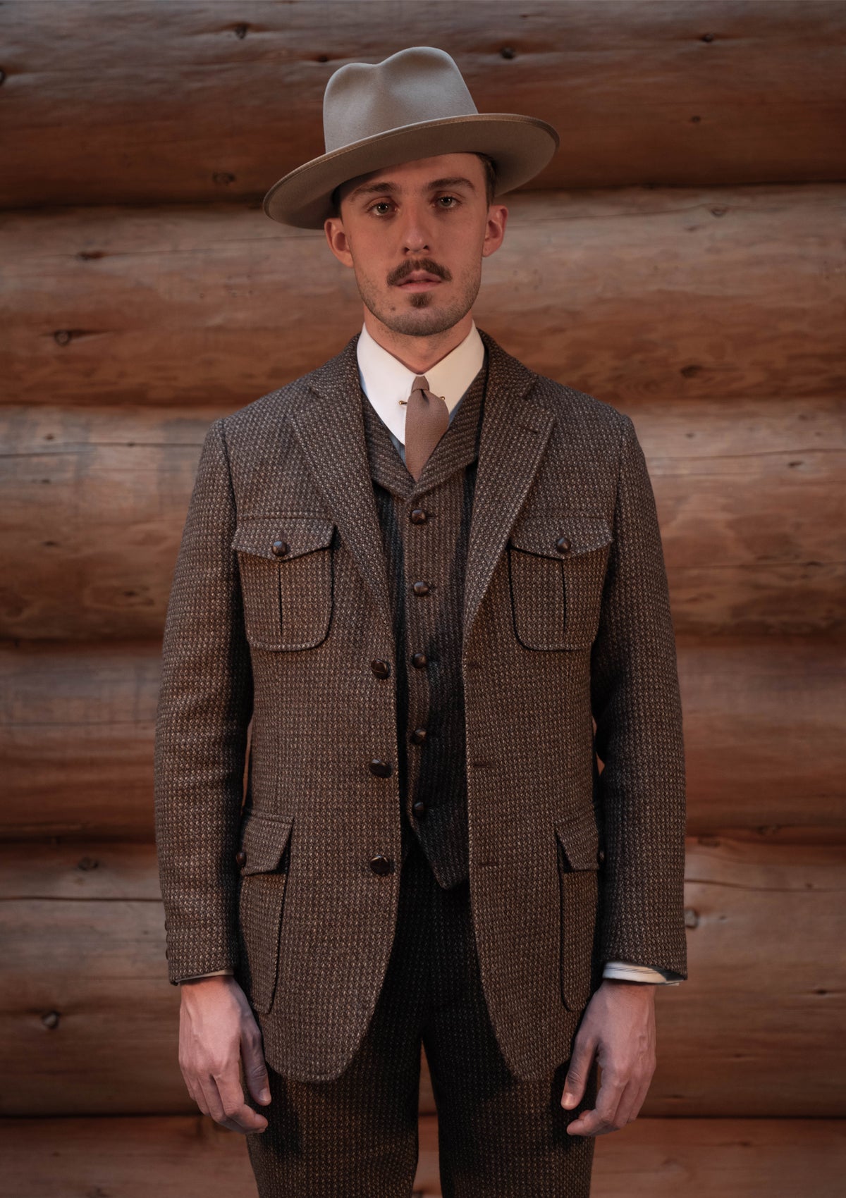 Woodrow Jacket - Barleycorn Tweed – Thomas Farthing London