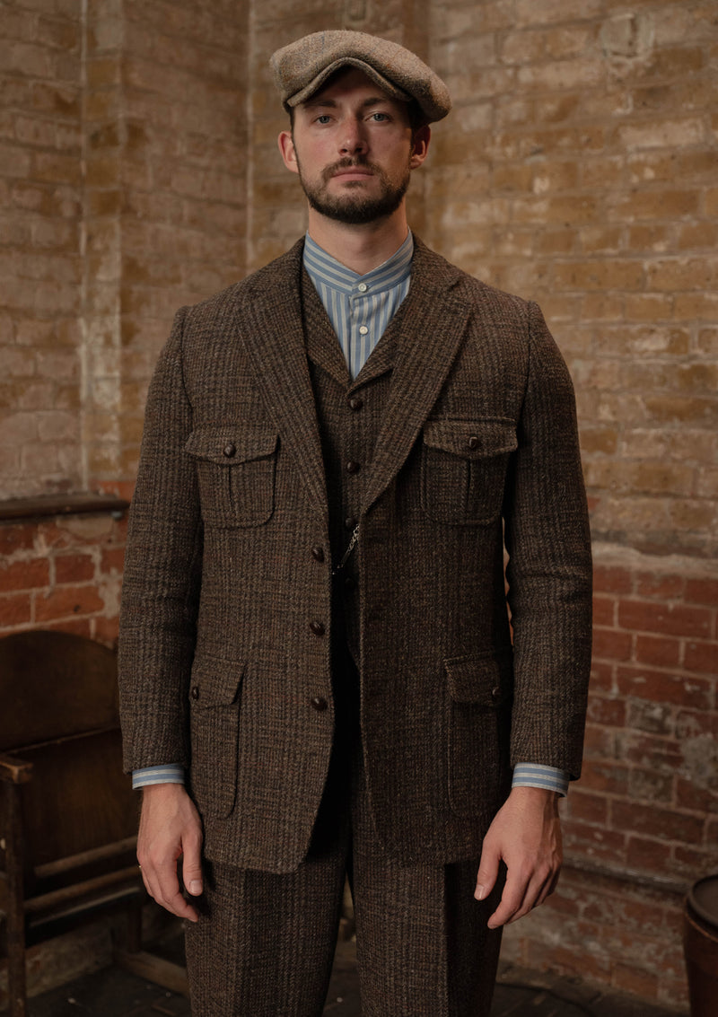 The Woodrow 3 Piece Suit - Dark Prince of Wales