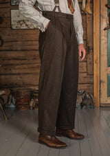 The Woodrow Suit - Burnt Saddle Herringbone