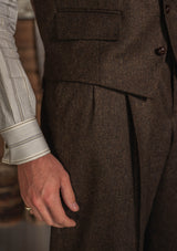 The Woodrow Suit - Burnt Saddle Herringbone