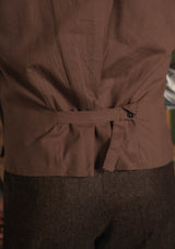 The Woodrow Suit - Burnt Saddle Herringbone