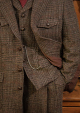 Woodrow Harris Tweed Waistcoat - Dark Prince Of Wales