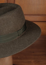 Loxley Wool Fedora - Mossbank