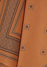 'Canyon Gold' 100% Cotton Selvedge Bandana - #8