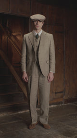 Coleman Jacket - Sage Herringbone