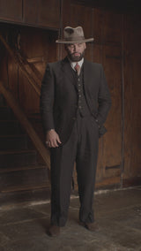 The Hawthorne Suit - Farriers Black Linen