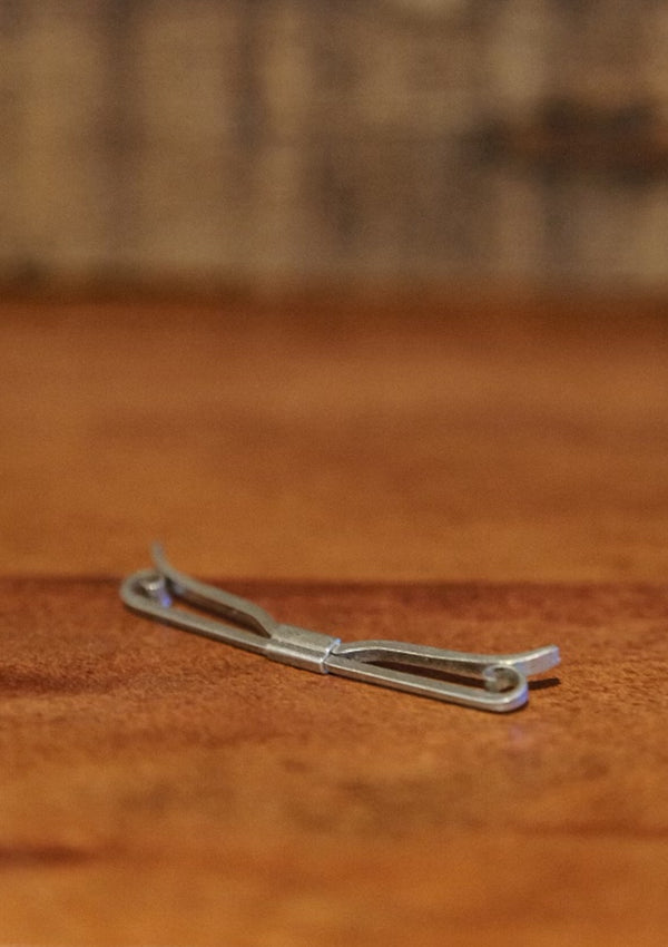 Original 1920's Silver Collar Bar - Unique Detail