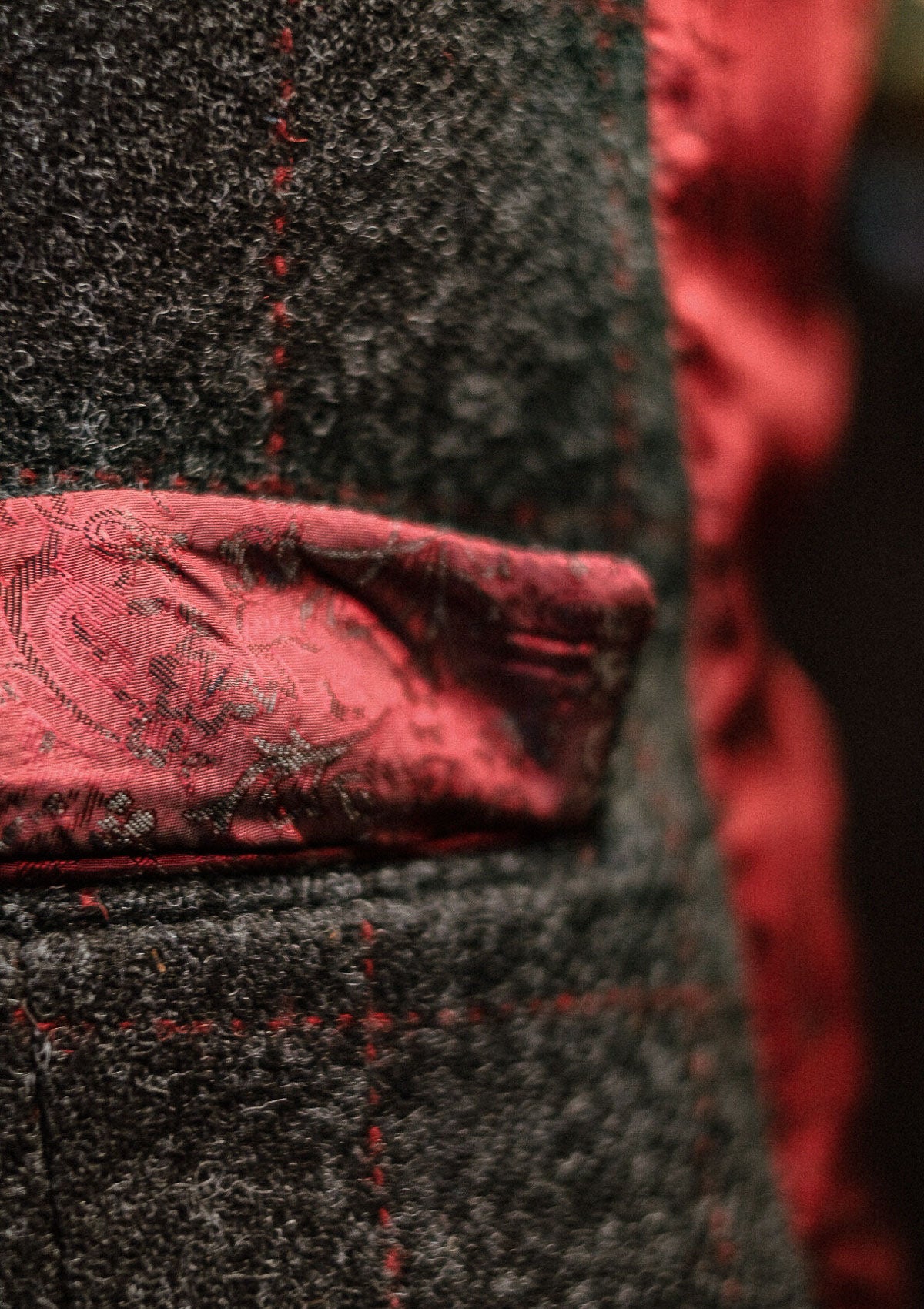 Harris Tweed ウール 首輪・リード 赤 (A0217) Harris Tweed Ties – Harris Tweed Hebrides Ltd