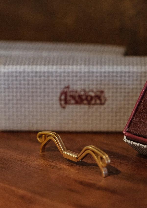 Original 1940's "Anson" Gold Collar Bar - Boxed