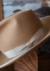 Barstow Wide Brim Fedora - Sand