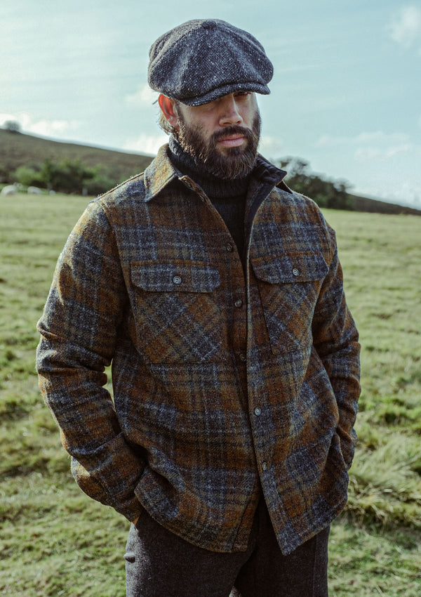 Brower Over Shirt - Harris Tweed