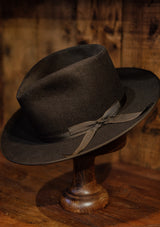 Burbank Rancher Hat - Open Crown - Black