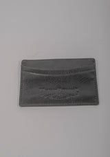 Card Wallet - Black Leather