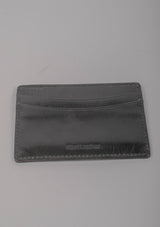 Card Wallet - Black Leather