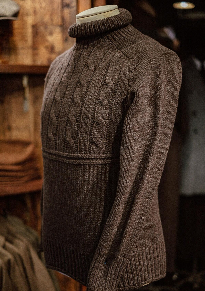 SOPHNET. BRITISH WOOL ZIPUP KNIT S BROWN ニット | resolvtech.com.br