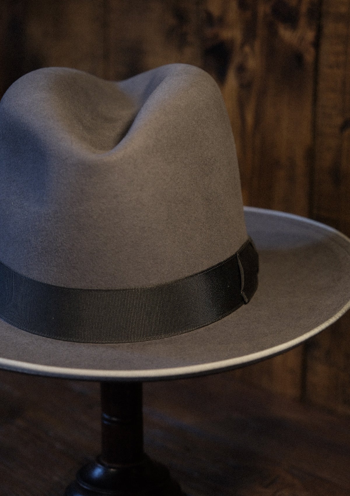 Claremont Fedora - Cadet Grey – Thomas Farthing London
