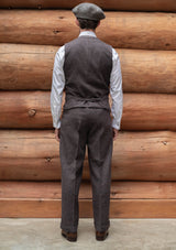 Brockman Waistcoat - Cobble Check Tweed