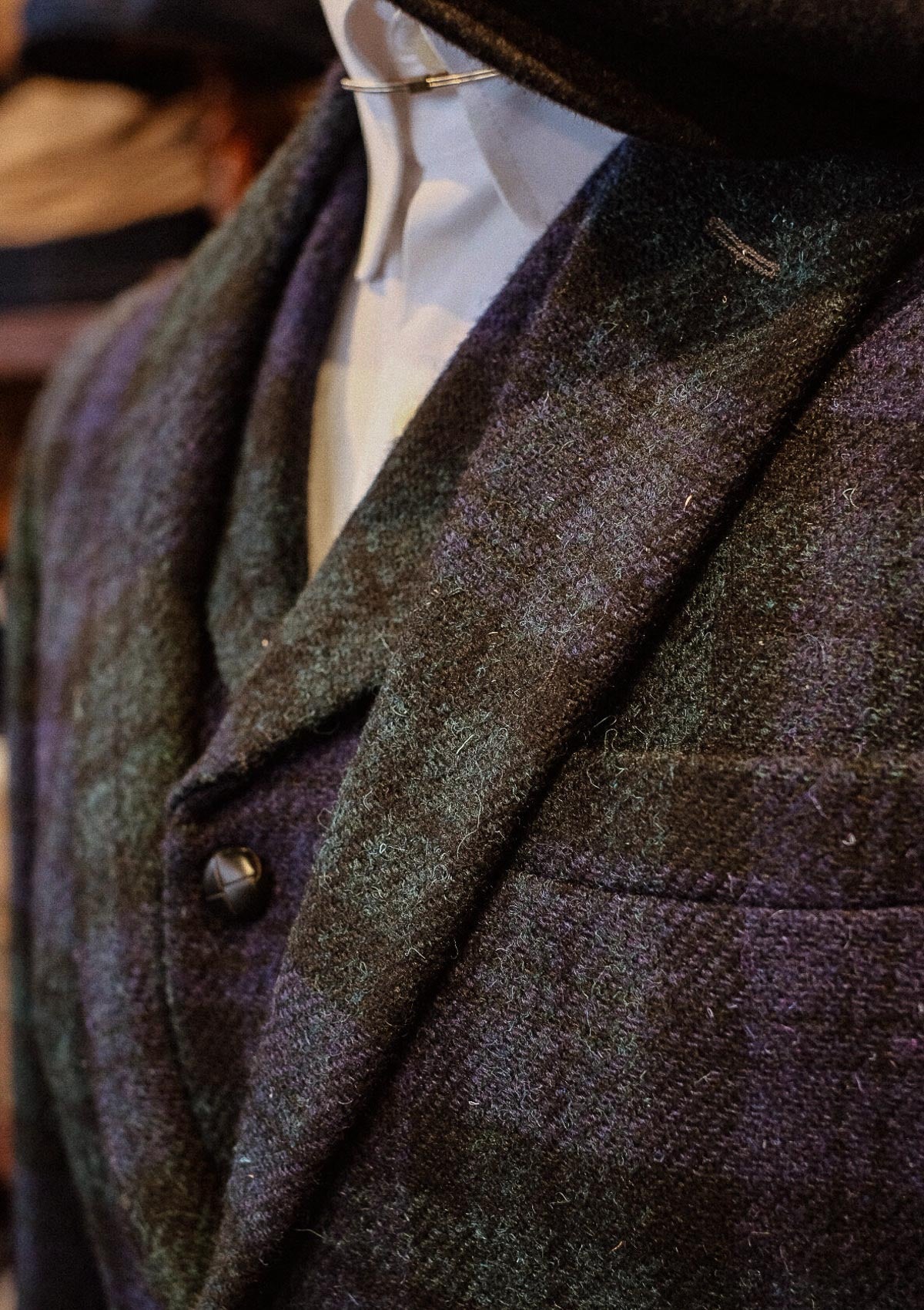 Edison Harris Tweed Jacket - Blackwatch – Thomas Farthing London