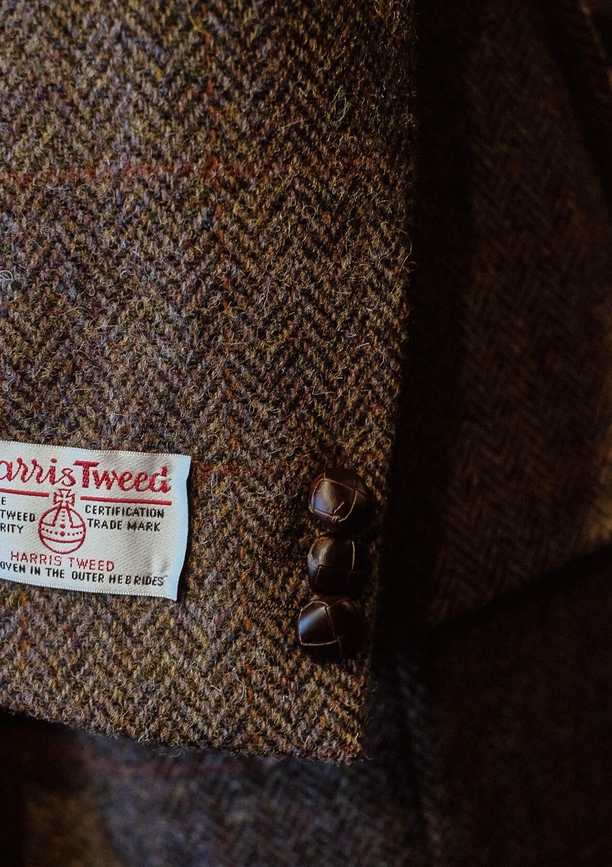 Edison Harris Tweed Jacket - Brown Check – Thomas Farthing London