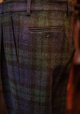 Edison Harris Tweed Trousers - Blackwatch