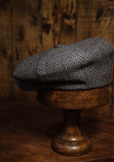 Grafton Baker Boy - (Wide Width) Lightweight Italian Wool - Grey