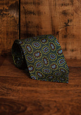 Green Paisley - Silk Tie