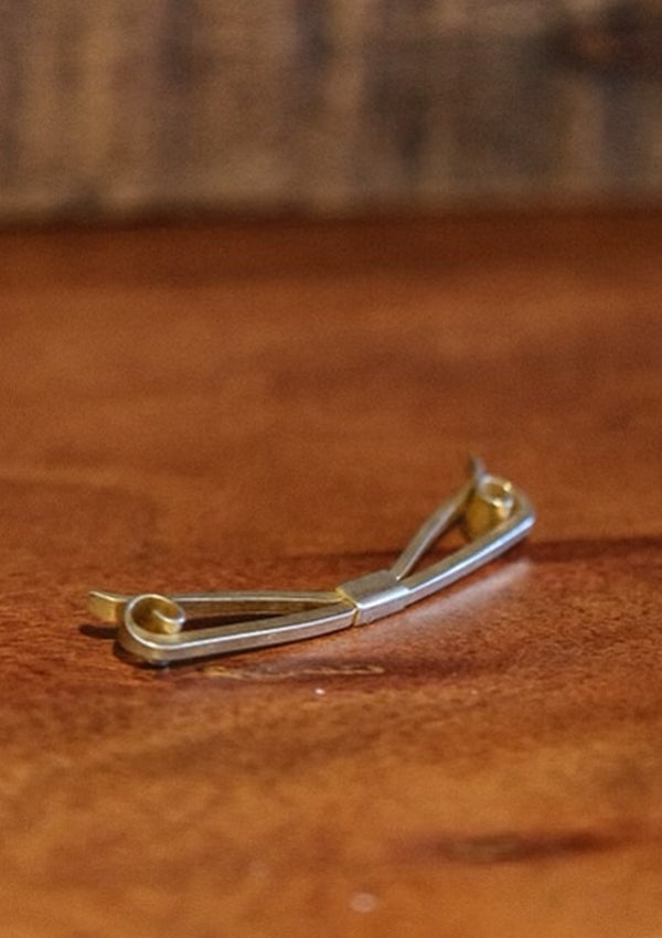 Heavy Brass Wide Collar Bar