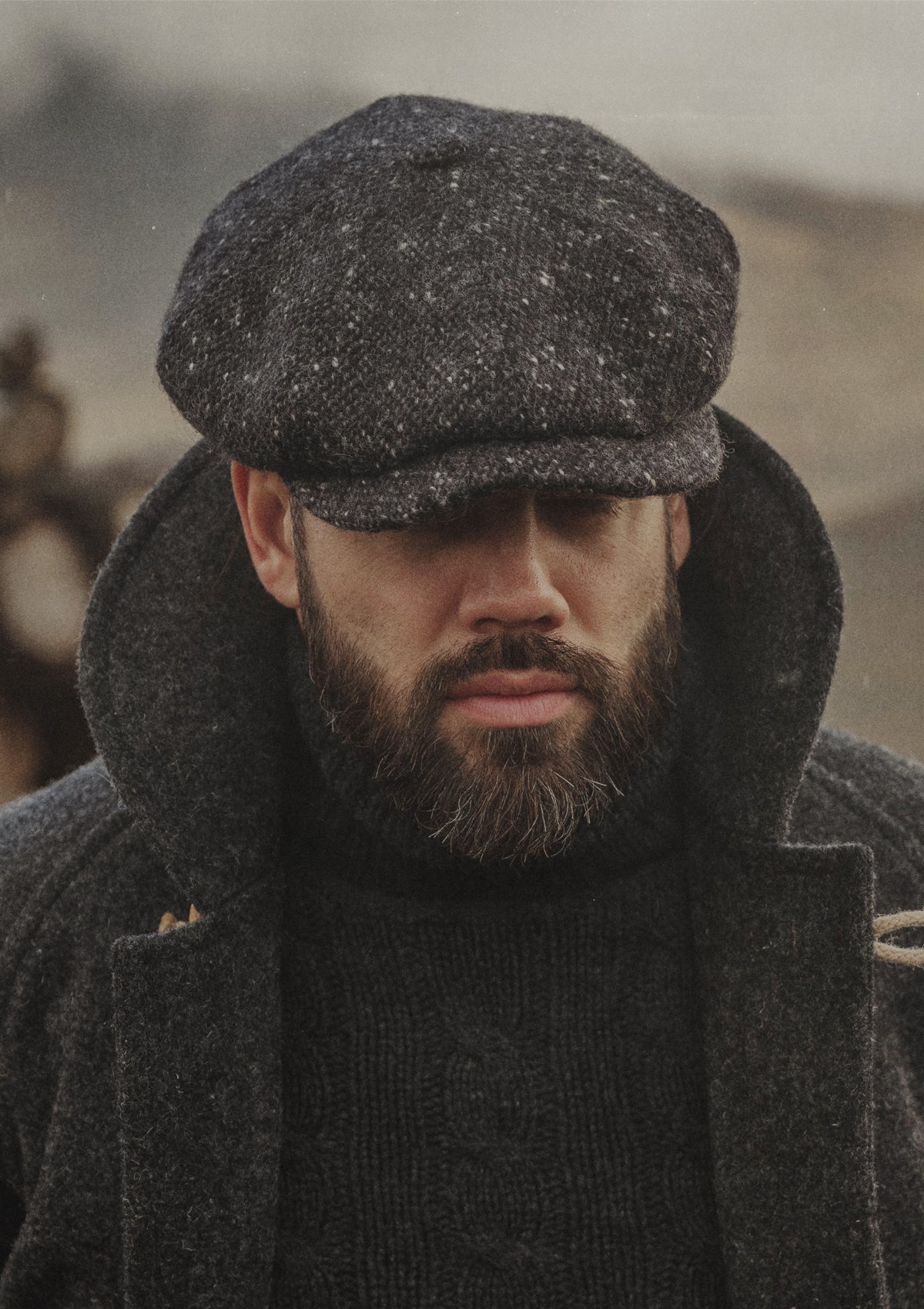 Herringbone Baker Baker Boy Caps Uk Baker Boy Hat Mens Charcoal