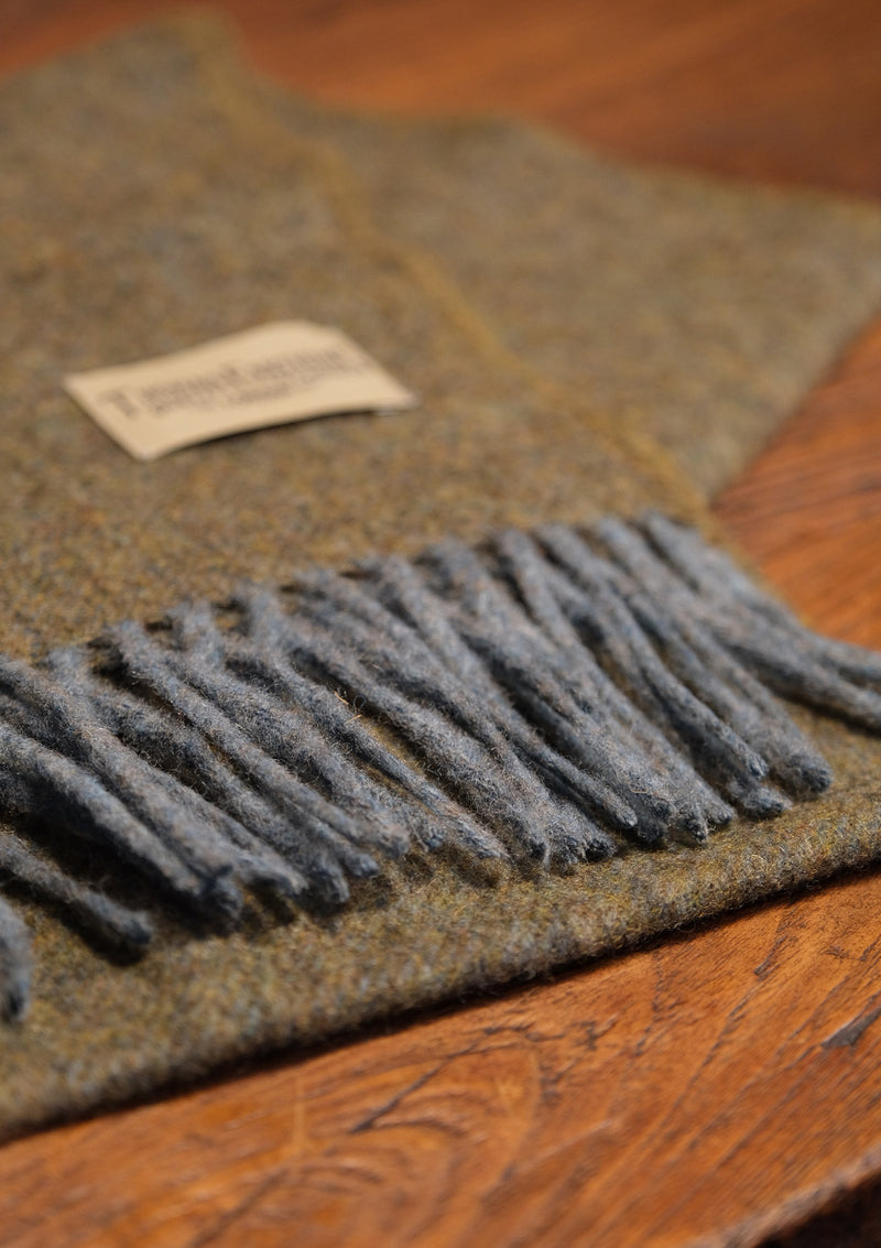 Merino Wool Scarf - Teal